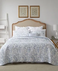 Laura Ashley Amberley Cotton Reversible Quilt Sets