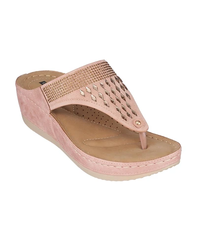 Gc Shoes Women's Kiara Wedge Sandals