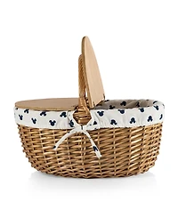 Picnic Time Disney Mickey Silhouette Country Basket