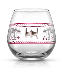 JoyJolt Star Wars Ugly Sweater Collection 15 oz Stemless Drinking Glass, Set of 4