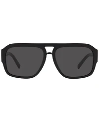 Dolce&Gabbana Men's Low Bridge Fit Sunglasses, DG4403F Low Bridge Fit 58