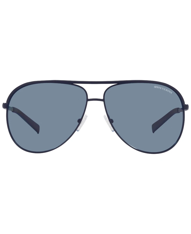 A|X Armani Exchange Unisex Polarized Sunglasses, AX2002 61