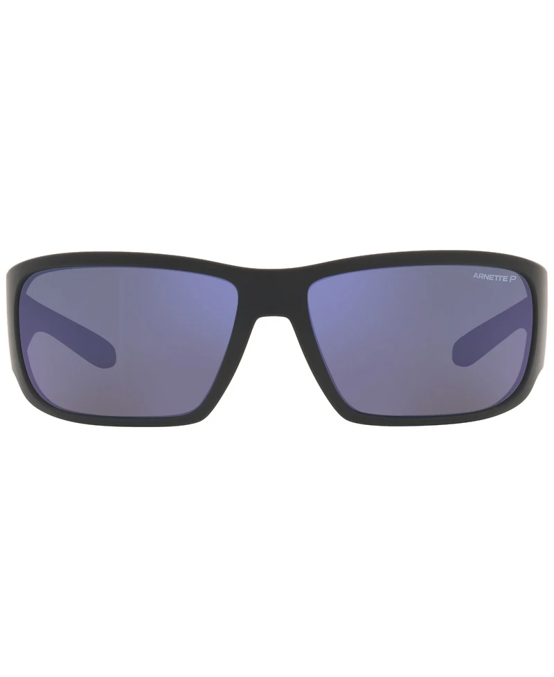 Arnette Unisex Polarized Sunglasses, AN4297 Snap Ii 64