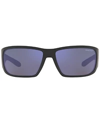 Arnette Unisex Polarized Sunglasses, AN4297 Snap Ii 64