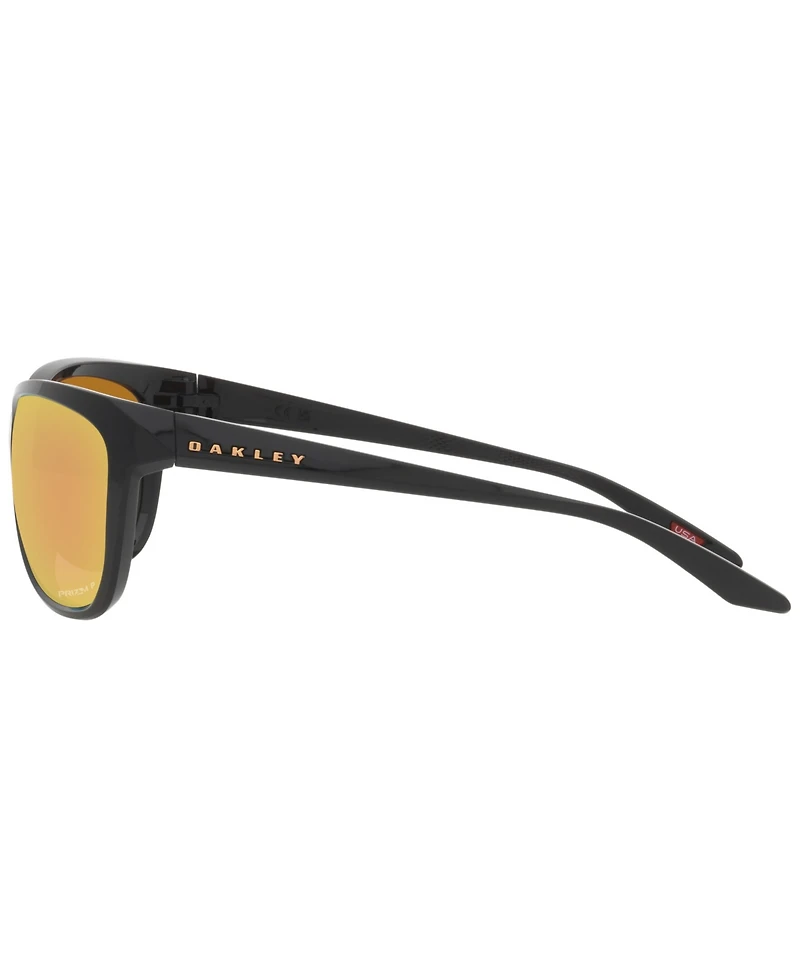 Oakley Women's Polarized Sunglasses, OO9222 Pasque 60