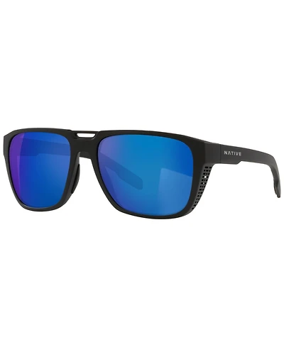 Native Men's Polarized Sunglasses, XD9038 Mammoth 57