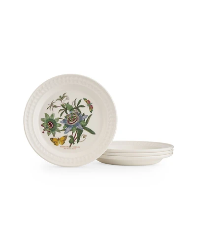 Botanic Garden Harmony Amber Dinner Plates, Set of 4