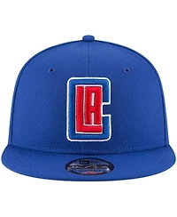 Men's Royal La Clippers Official Team Color 9FIFTY Adjustable Snapback Hat