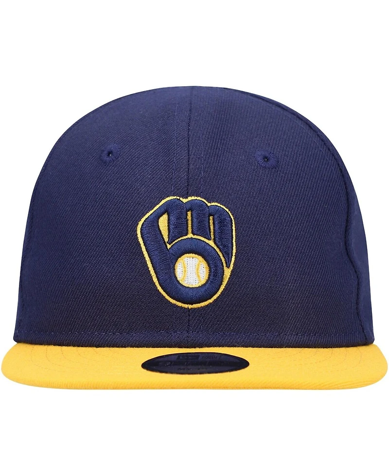 Infant Unisex Navy Milwaukee Brewers My First 9Fifty Hat