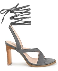 Journee Collection Women's Adalee Tie-Up Sandals