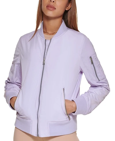 Levi's Women's Zip-Detail Bomber Jacket