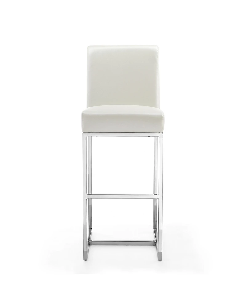 Manhattan Comfort Element Leatherette Upholstered Bar Stool
