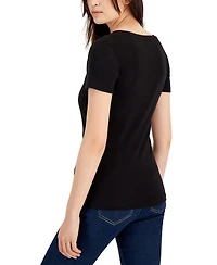 Tommy Hilfiger Women's V-Neck T-Shirt, Created for Macy's