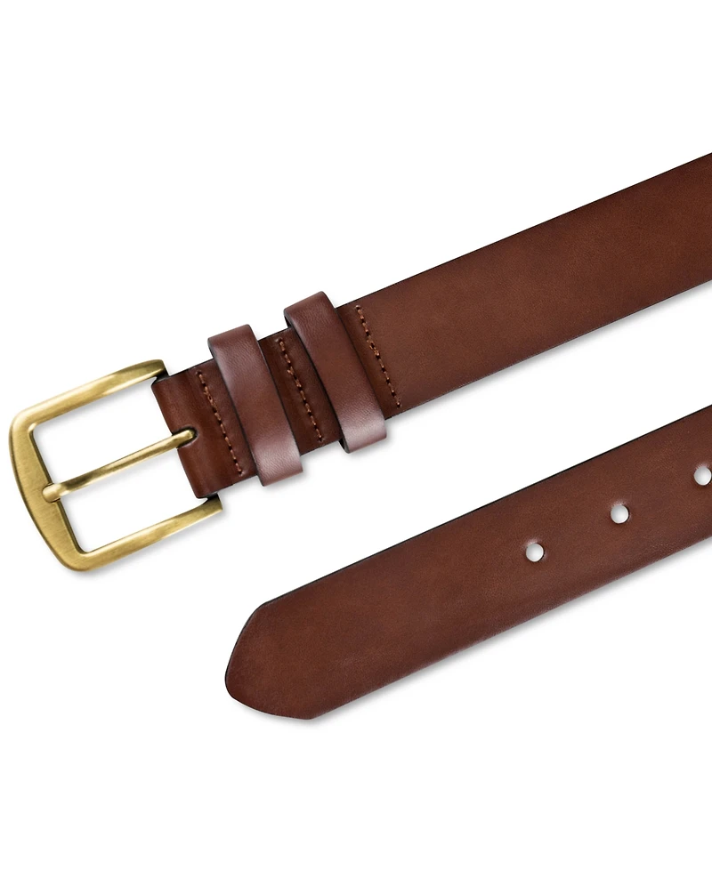 Club Room Men's Burnished-Edge Belt, Created for Macy's