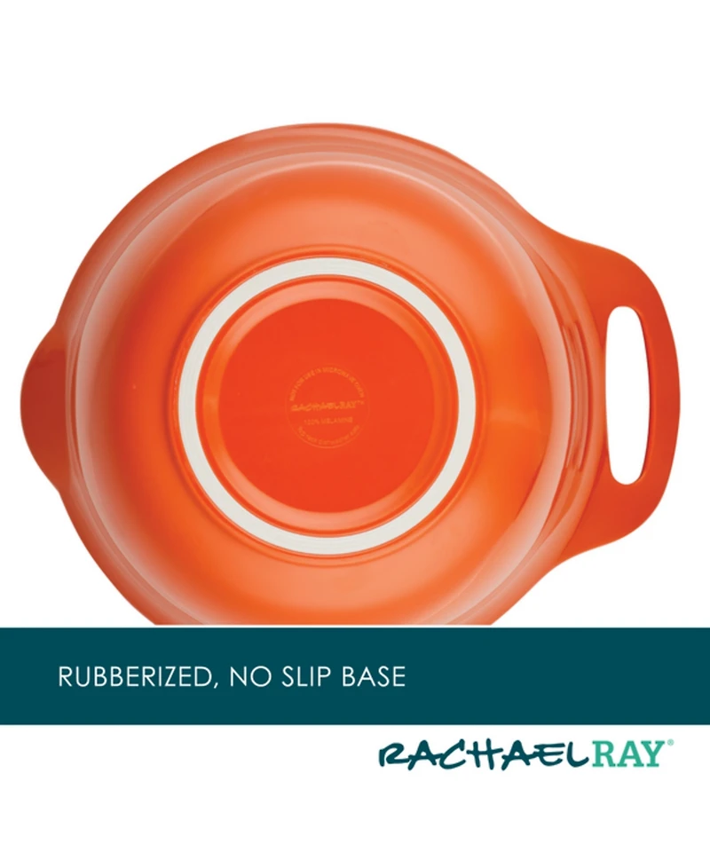 Rachael Ray 10-Pc. Mix and Measure Mixing Bowl Measuring Cup Utensil Set