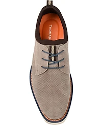 Thomas & Vine Men's Desmond Perforated Derby Dress Shoes