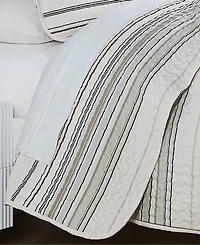 Southshore Stripe 3-Pc. Quilt Set, Full/Queen