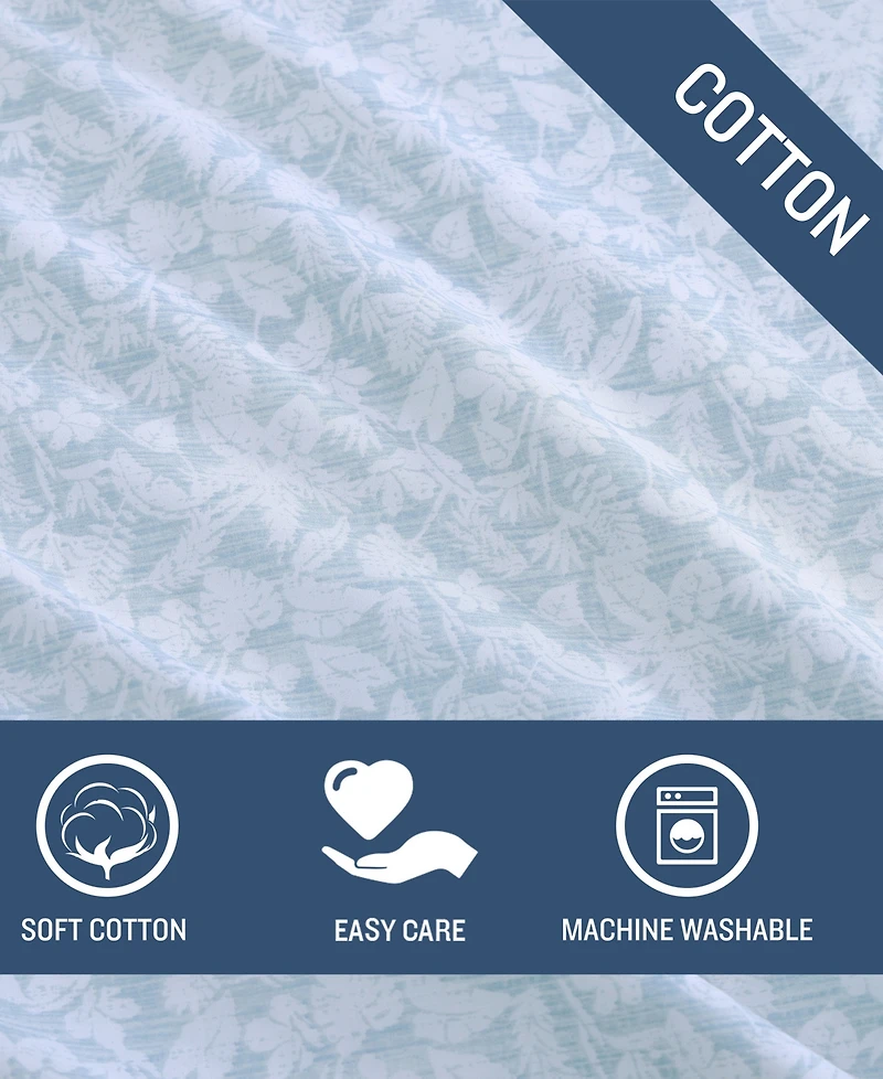 Tommy Bahama Home Koya Bay Cool Zone Cotton Percale 4 Piece Sheet Set, King