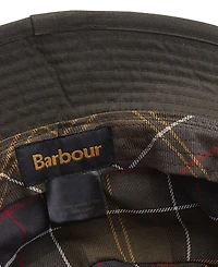 Barbour Men's Waxed Cotton Bucket Hat