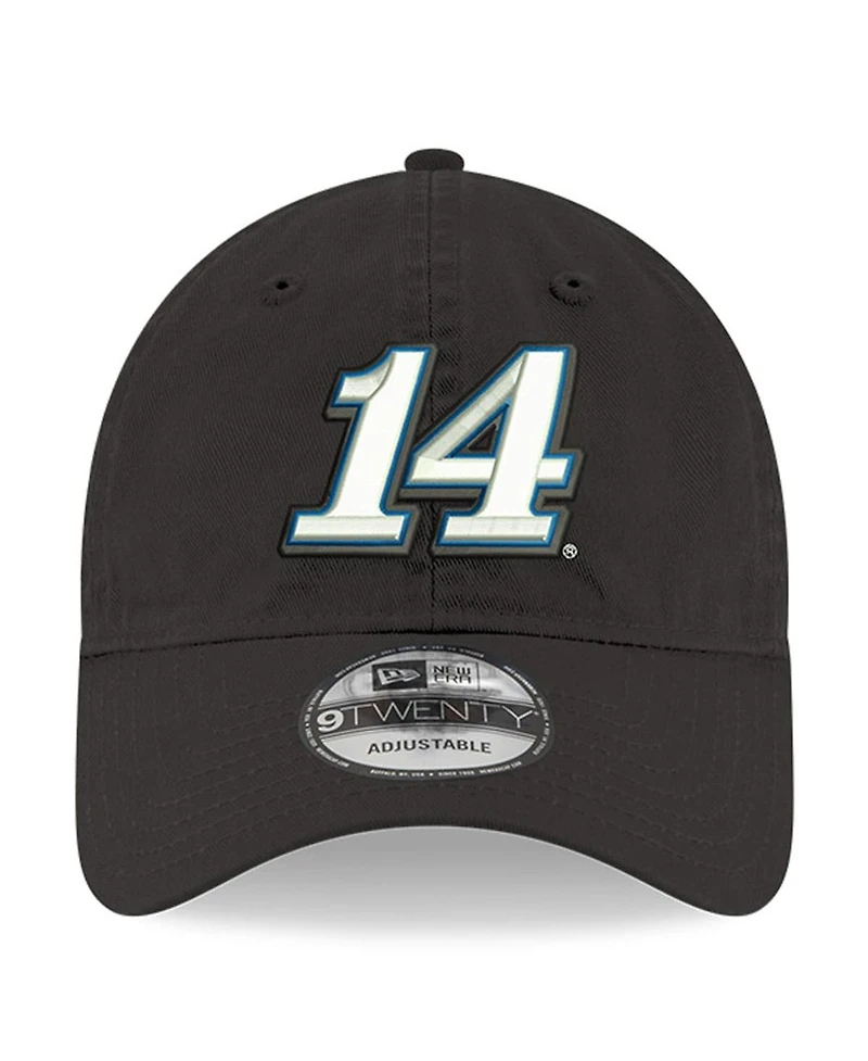 Men's New Era Black Chase Briscoe Enzyme Washed 9Twenty Adjustable Hat