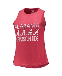 Women's Concepts Sport Charcoal, Crimson Alabama Crimson Tide Tank Top and Pants Sleep Set