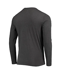 Men's Concepts Sport Royal, Heathered Charcoal Florida Gators Meter Long Sleeve T-shirt and Pants Sleep Set