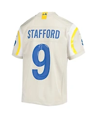 Nike Big Boys Matthew Stafford Bone Los Angeles Rams Game Jersey