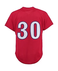 Men's Tim Raines Montreal Expos Mitchell & Ness Batting Practice Jersey - Red