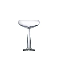 Nude Glass Big Top Coupe Glasses, Set of 2
