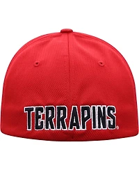 Men's Top of The World Red Maryland Terrapins Reflex Logo Flex Hat
