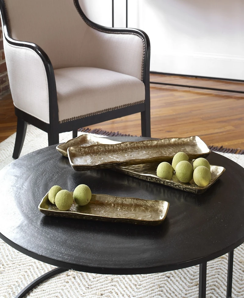 Uttermost Artisan Antique-like Trays, Set of 3