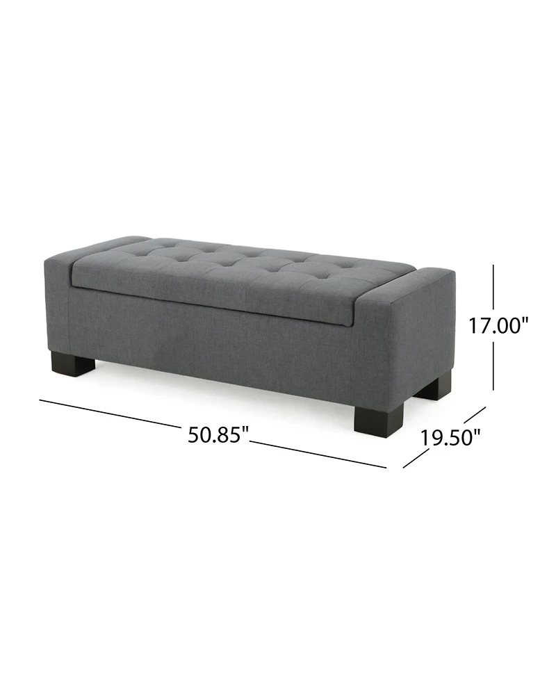 Guernsey Storage Ottoman