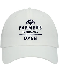 Men's Ahead White Farmers Insurance Open Shawmut Adjustable Hat
