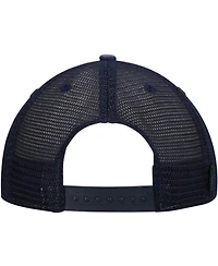 Men's Navy Auburn Tigers Sun & Bars Dashboard Trucker Snapback Hat