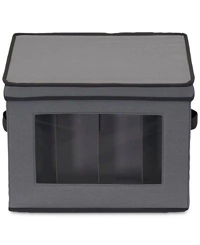 Household Essentials Holiday Stemware Storage Box