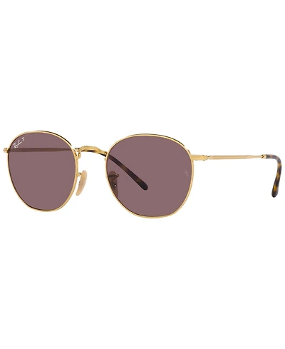 Ray-Ban Unisex Polarized Low Bridge Fit Sunglasses, Rob 56