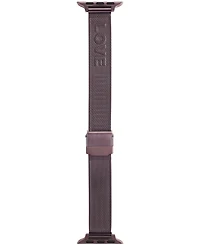 Fossil Purple Stainless Steel Mesh Band for Apple Watch, 38, 40, 41mm