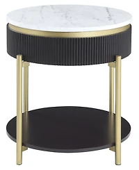 Marei 1 Drawer End Table