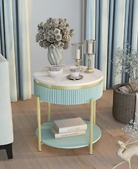Marei 1 Drawer End Table