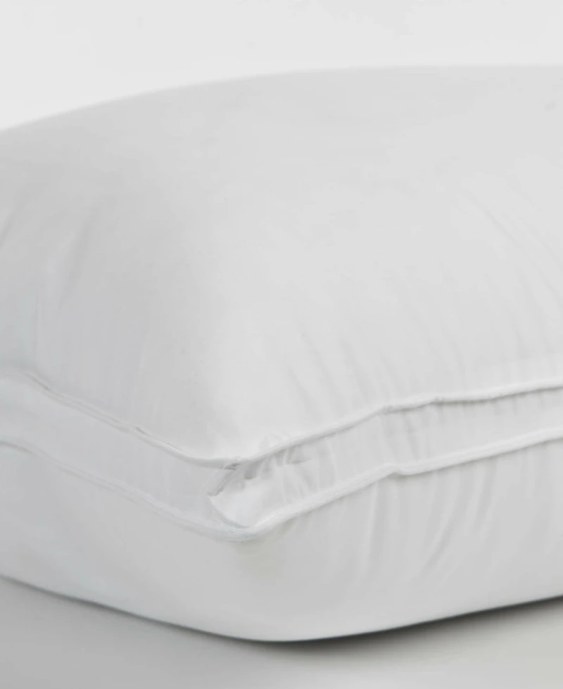 Plush Allergy Resistant Medium Down Like Fiber Filled 4-Pack Pillow