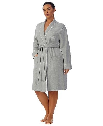 Lauren Ralph Women's Plus Shawl-Collar Robe