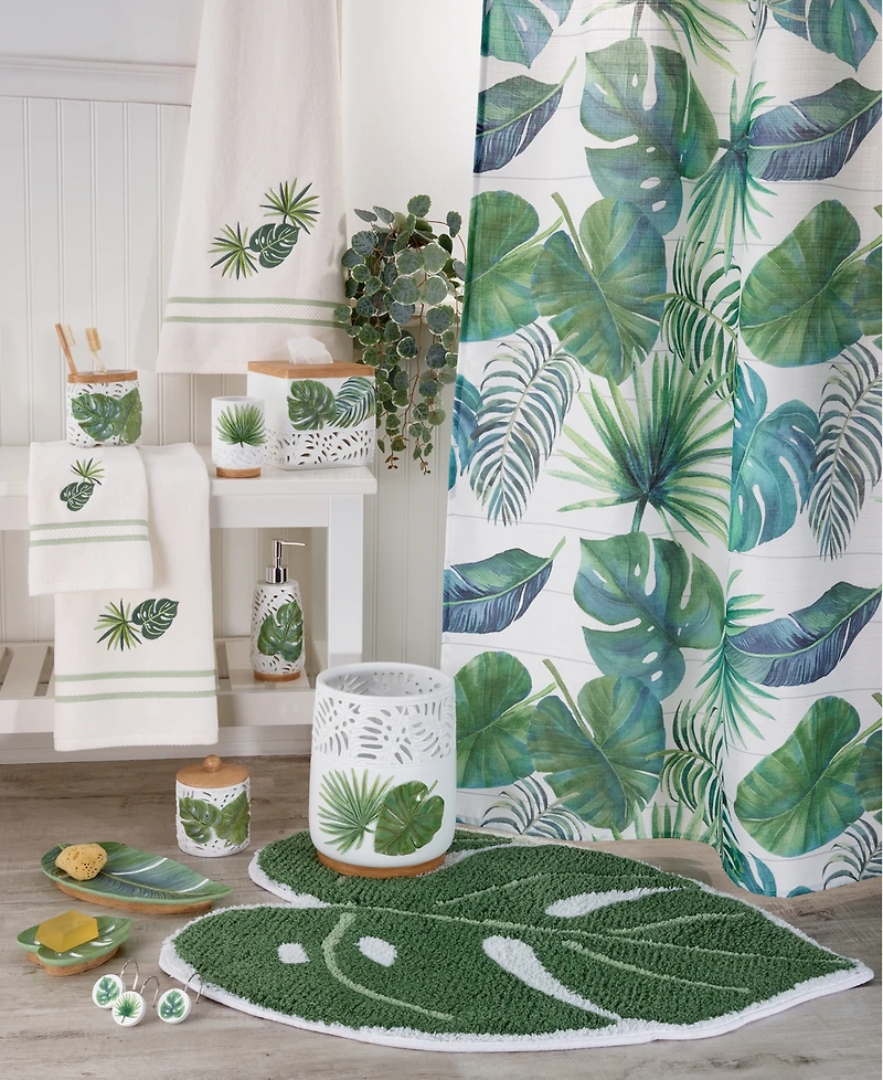 Avanti Viva Palm Leaf Cut-Out Resin Tumbler