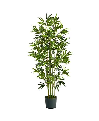 Bamboo Artificial Tree, 5'