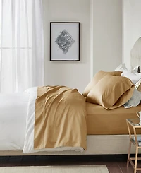 Madison Park 600 Thread Count Pima Cotton Sateen 4-Pc. Sheet Set