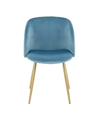 Lumisource Fran Contemporary Chair, 2 Piece Set
