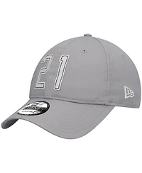 Men's New Era Gray Ireland National Team 100th Anniversary 9TWENTY Adjustable Hat