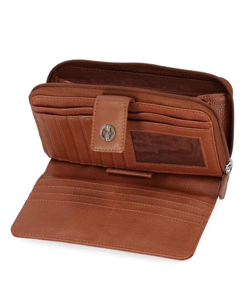 Giani Bernini Softy Leather All One Wallet, Exclusively at Macy's