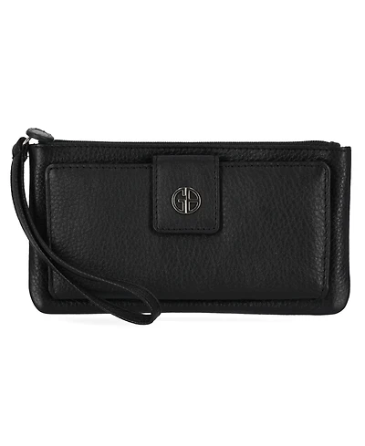 Giani Bernini Softy Grab & Go Leather Wristlet, Exclusively at Macy's