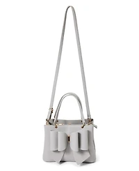 Women's Jenna Triple Compartment Bowtie Satchel Bag