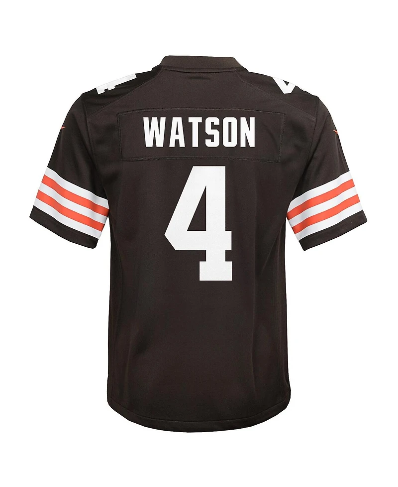 Big Boys Nike Deshaun Watson Brown Cleveland Browns Game Jersey